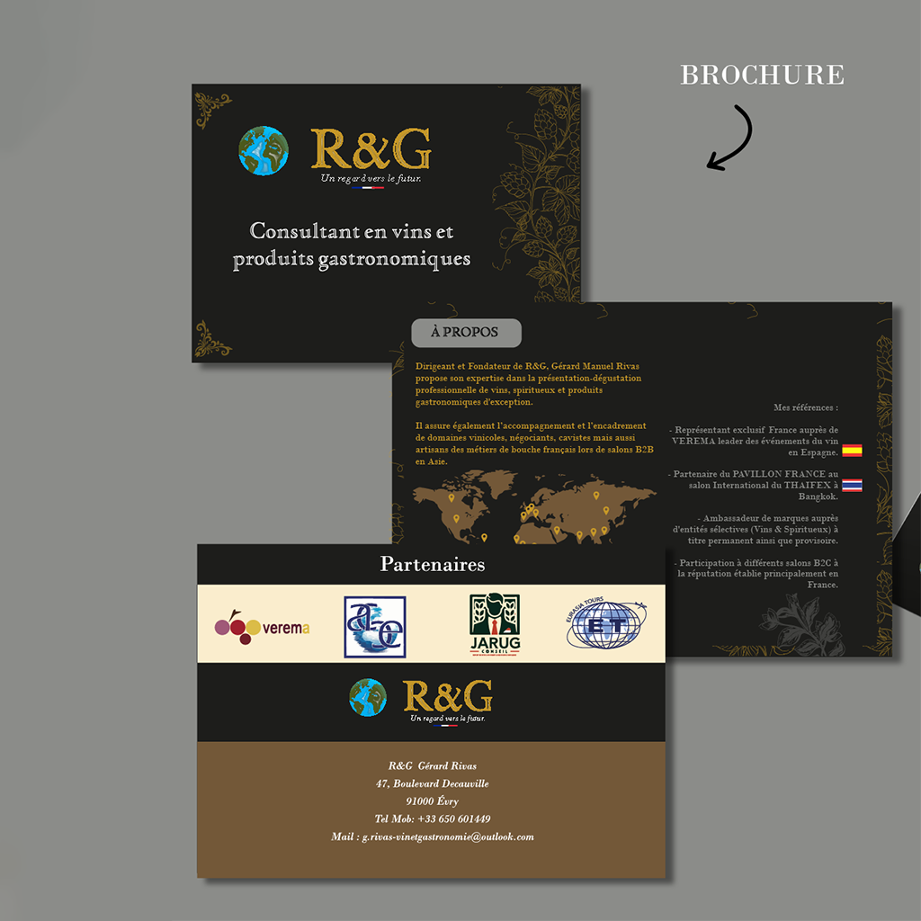 Création brochure auto entreprise