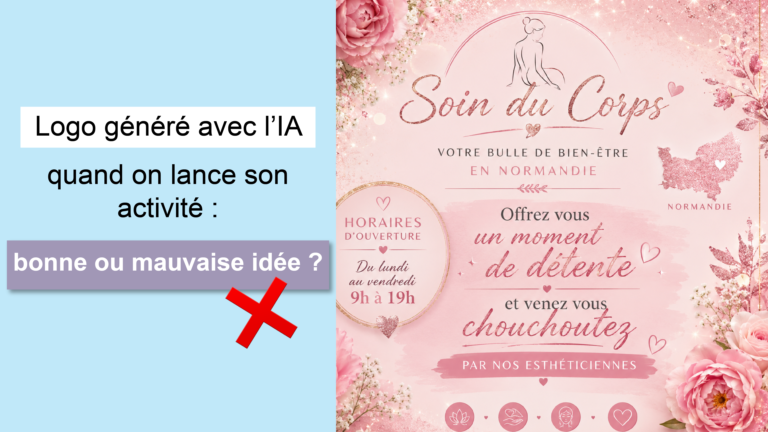 Logo généré avec l’IA quand on lance son activité : bonne ou mauvaise idée ?